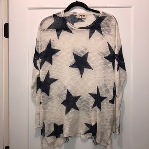 Show Me Your MuMu Star Knit Sweater